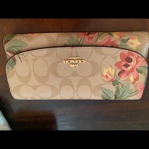 Coach Flowered Wallet